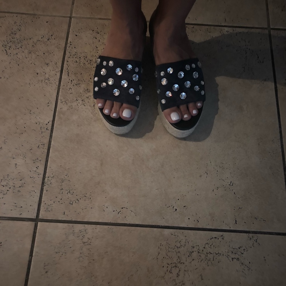 Miu Miu Espadrille Slides. - image 4